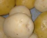 A picture of step 1 of Jeera Potato.
