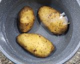 Foto del paso 1 de la receta: 🥔🌱 Ñoquis de papa y espinaca 🌱🥔