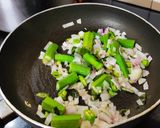 A picture of step 3 of Lady's finger #Bhindi#Korma.