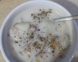 A picture of step 4 of Potato Bacon Soup.