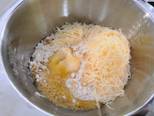 Glutén-, tojás- és tejmentes sajtos pogácsa recept lépés 1 foto