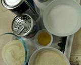 A picture of step 1 of Basbusa Cake.