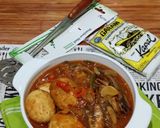 Foto langkah ke 5 dari resep Telur sarden pedas manis.