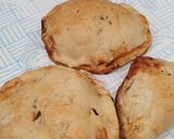 A picture of step 2 of Slow cooked pulled chicken and mushroom mini pies. gluten free with walnuts.