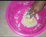 Foto langkah ke 3 dari resep Resep roti sobek super lembut anti gagal tanpa oven.