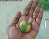 A picture of step 6 of Almond Pistachio Nankhatai.