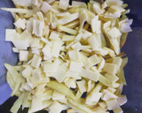 Foto del paso 4 de la receta: Tabla de papas, queso y carne