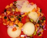 A picture of step 1 of Roll omlette.