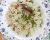 A picture of step 6 of Vegetable Pulao.