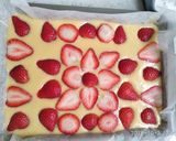 A picture of step 2 of Strawberry almond cake.