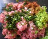 A picture of step 3 of Mutton kofta.