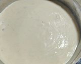 A picture of step 6 of Banana Suji Cake.