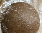 Foto langkah ke 4 dari resep Sourdough Bread Choco Swirl Loaf (Roti Ragi Alami).