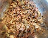 Gombás rakott tarja recept fázis 3 fotója