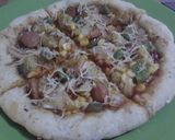 Foto langkah ke 10 dari resep Pizza Kentang Sosis Jagung.