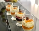 Une image de l'étape 4 de Dessert à la floraline.