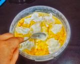 A picture of step 5 of Alphonso Mango Malai Ice cream.