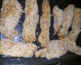 A picture of step 4 of Finger crumbs fish.