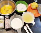Foto langkah ke 1 dari resep Ogura lemon cake with poppy seed.