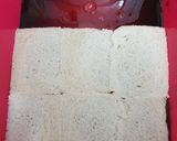 A picture of step 5 of Custard and Sandwich Bread Cake.