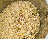 A picture of step 3 of Ragi Gur Papadi.