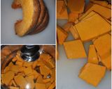 Foto langkah ke 1 dari resep Pia labu isi keju rendah karbo (keyo, debm dan low carb).