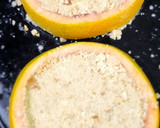 Foto del paso 3 de la receta: Pomelo caramelizado con base de galletita y chocolate blanco