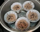 Foto langkah ke 4 dari resep Bolu coklat kukus.