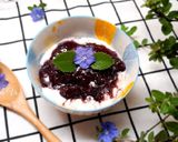 Hình bước làm 2 của món Sữa chua nếp cẩm