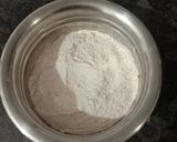 A picture of step 1 of Ragi sattva pancake.