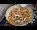 A picture of step 9 of Cheesy Chicken with spaghetti & potato wedges.