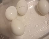 A picture of step 1 of Aryca's Fried Deviled Eggs.