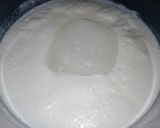 A picture of step 3 of Makhni lassi.
