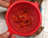 Foto del passaggio 5 della ricetta Peperoni arrostiti in microonde e in airfryer