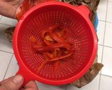 Foto del passaggio 5 della ricetta Peperoni arrostiti in microonde e in airfryer