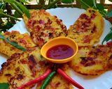ছোলা-মুগের প্যান কেক (chola mooger pan cake recipe in Bengali) রেসিপি ধাপ - 2 ছবি