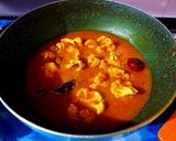 A picture of step 7 of Gobi-Paneer Kadai.