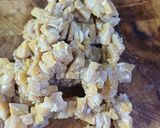 Hình bước làm 4 của món Cháo nấm, tempeh