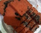 Foto langkah ke 5 dari resep Brownies Strawberry.