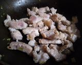 Hình bước làm 1 của món Măng trúc xào thịt