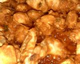 A picture of step 4 of Chicken kadai 😊 Ramadan Mubarak 👍.