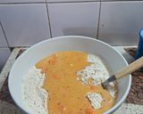Foto del paso 4 de la receta: Bizcochuelo en licuadora versión marmoleado con jengibre, naranja y zanahoria también chía