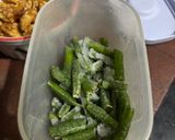 Foto langkah ke 1 dari resep Tumis Tempe Kacang Panjang.