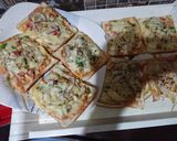 A picture of step 2 of Bread pizza.