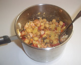 Foto del paso 6 de la receta: Garbanzos y mariscos en molde