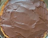 A picture of step 3 of Banana Nutella tart.
