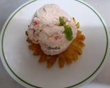 Grilled Pineapple with Ripe Papaya Ice-cream recipe step 5 photo