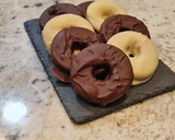 Foto del paso 9 de la receta: Aros de chocolate blanco y chocolate con leche