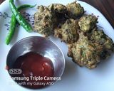 हरियाली पकोडा (hariyali pakoda recipe in marathi) रेसिपी स्टेप 4 फोटो 