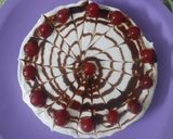 A picture of step 8 of Oreo cake.